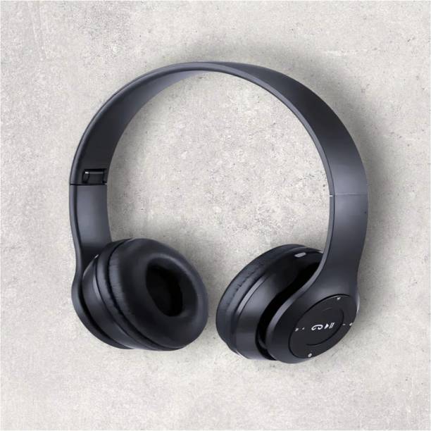 house of common Wireless Headphones with Mic for Premium Audio & Communication._QY Bluetooth & Wired