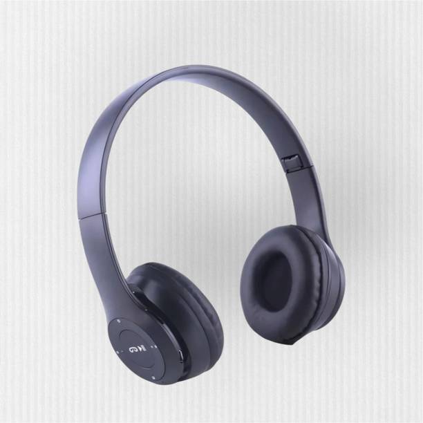 TWS Entertainment Headset with Mic & SD Card Reader, Long Battery Life_MI Bluetooth & Wired