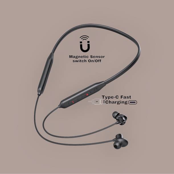 GDS Wireless Ultra Bass Edition Headphone With Magnetic On Off Anc Enc Earphone_V3 Bluetooth & Wired