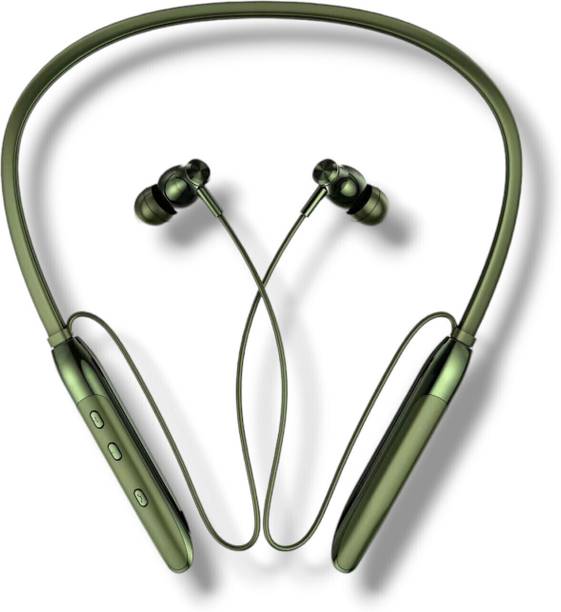 JAZX CR-Bull - 168 Hour Playtime Bluetooth Headphone Neckband Earphone Bluetooth