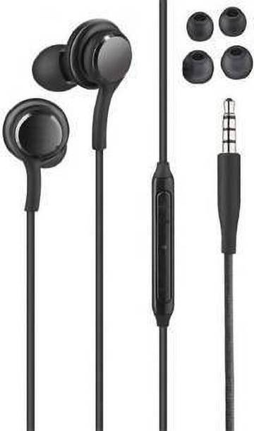 Radhe AK47 Deep Bass Headphones With Extra Ear tips & Volume Control Wired Gaming