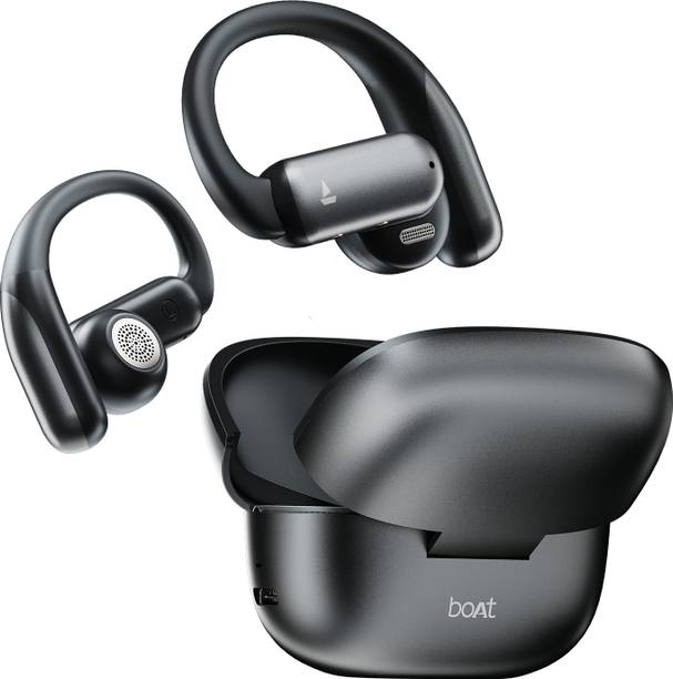 boAt Airdopes Stride,50H Battery,Quad Mic,ENx, BEAST Mode,Spatial Audio,Multi-Connect Bluetooth
