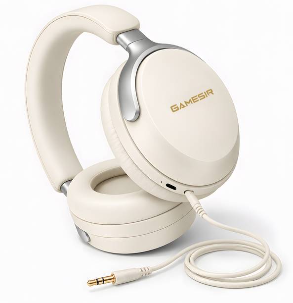 GameSir Bluetooth 5.3 Over-Ear Wireless Headphones with 40H Playtime & AUX Bluetooth