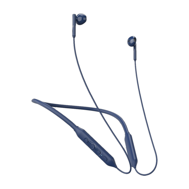 Portronics Harmonics Z5 Wireless Neckband, 33Hrs Playtime, Double EQ Mode, Fast charging Bluetooth