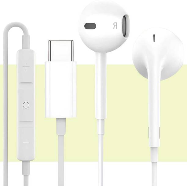 MJN Type C Handsfree with Mic- T3x 5G/T3/T2 /V30 Pro/V30/V29e/Y18e/Y28/18[18] Wired