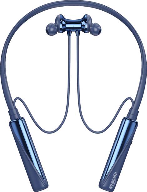 BiBon Elephant - MAGNETIC POWER OFF/ON 48Hr Playtime Headphone Neckband-1 Bluetooth