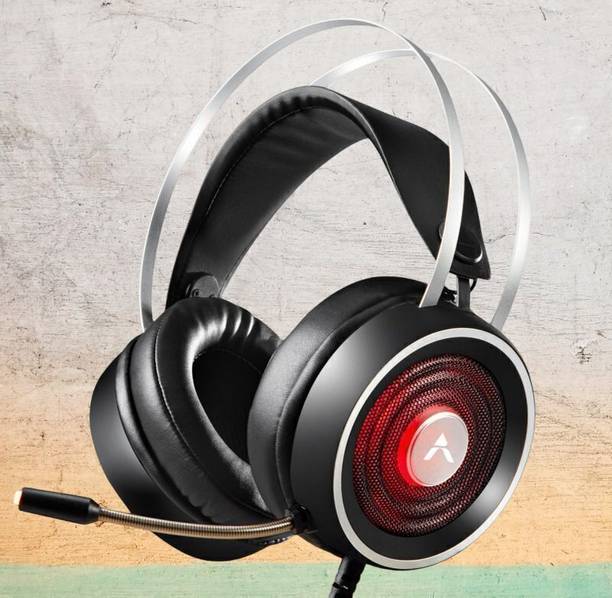 Pious Pro-Grade USB Gaming Headphones | Deep Bass |Ear Comfort|HD Mic|2M Braided Cable Wired Gaming