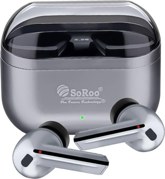 SoRoo Buds 21 True Wireless Earbuds with Crystal Clear Calling & 48H Playback Bluetooth
