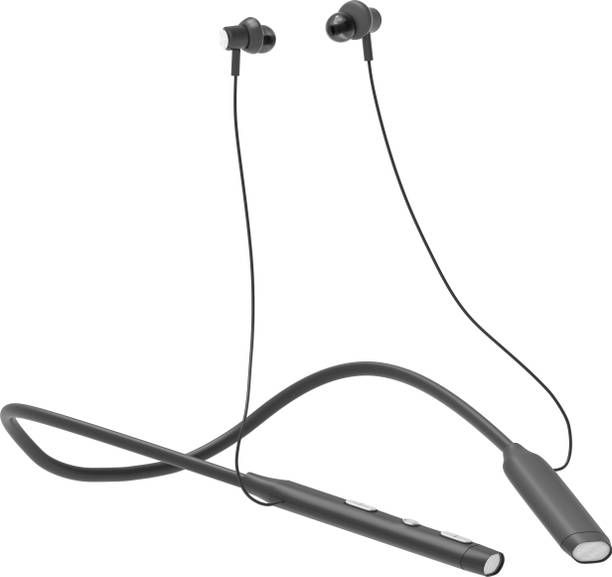 IZWI Bluetooth Neckband with 36 Hours Playback, IPX7, Dual Pairing, BT v5.0, with Mic Bluetooth Gaming