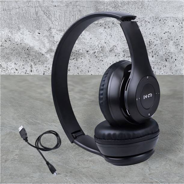AIZINA Extended Usability Headphones with Mic & SD Card Playback_FY Bluetooth & Wired