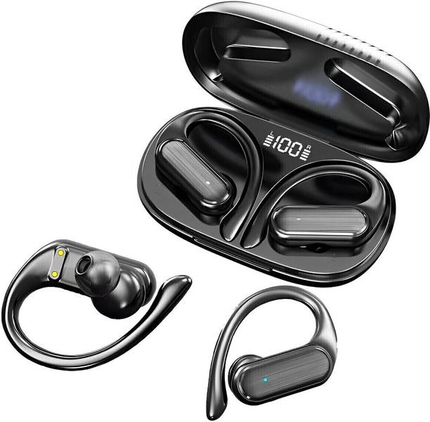 DigiClues A520 Wireless with Fast Charge, 30 Hrs Battery Life, Earphones with mic Bluetooth