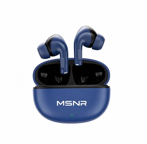 MSNR Rizz Buds Immersio Dolby Audio, 3D Soundstage, Wireless Earbuds with Deep Bass-5 Bluetooth Gaming
