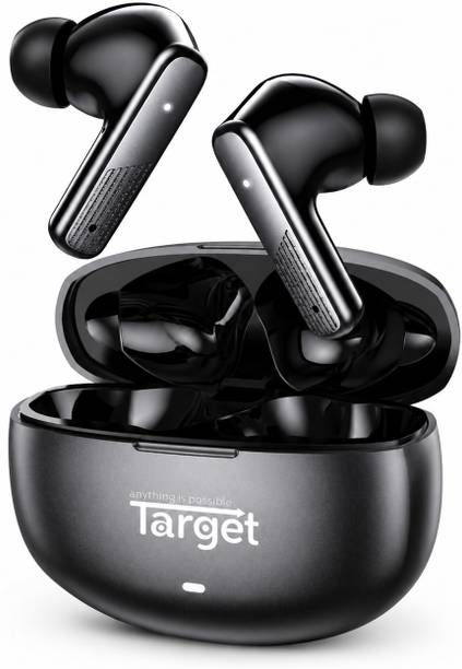 Target TS-300 True Wireless Earbuds,Touch Controls,ENC Noise,With Silicon Case Bluetooth