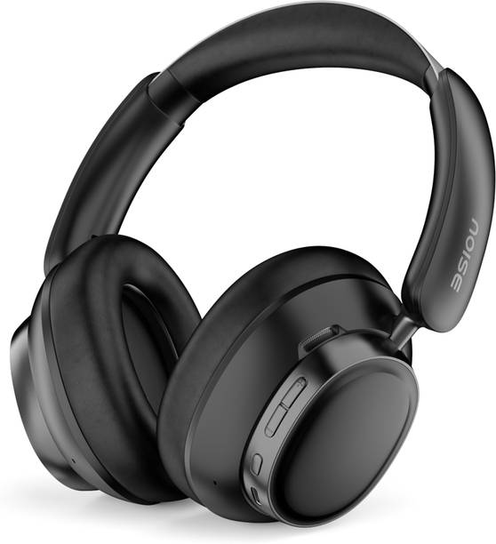 Noise Airwave Max 6 (2026 Launch) - Hi-Res LDAC Audio, Adaptive ANC 45dB, 120H Battery Bluetooth