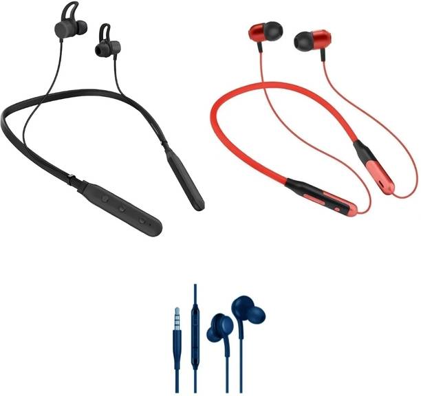 LEVELPLUS Bluetooth Music & Jazz With Akg Neckband Combo 45 Hours Playtime Bluetooth
