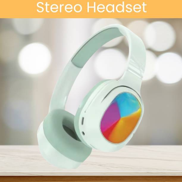 FRONY RGB Wireless Gaming Headset With Active Noise Cancellation, Foldable DesignWC163 Bluetooth