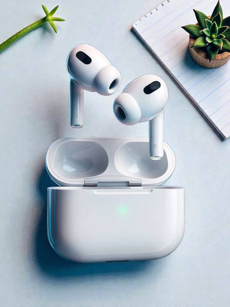 Three Guys white Buds Touch Sensor, Waterproof, ANX,2 Bluetooth V5.1 Bluetooth True M20 Bluetooth