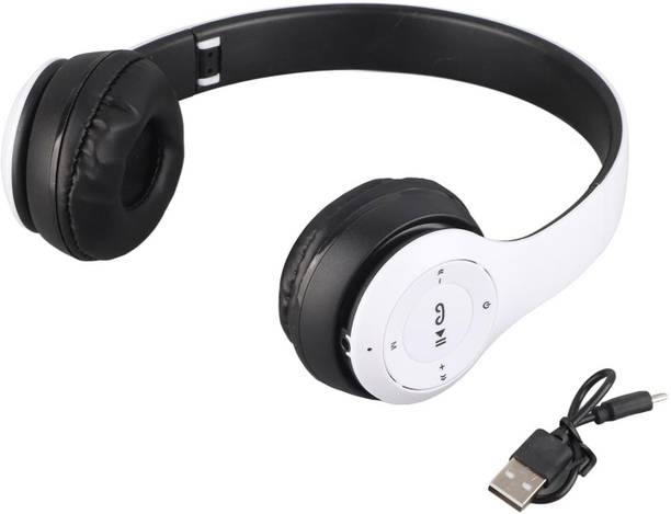 Techpunch Gaming Over Ear Wireless Headphones Bluetooth with Mic Bluetooth & Wired