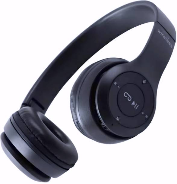 house of common Latest Wireless Headset with Mic for Trending Media Consumption._WR Bluetooth & Wired