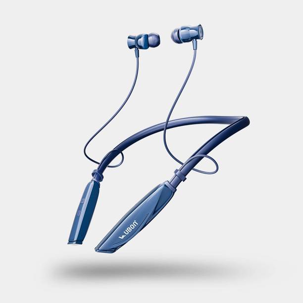 renotch u-Ubon BT-120 Neckband v5.4, IPX4 With 1600 Hr Standby Time ENC Magnetic Bluetooth