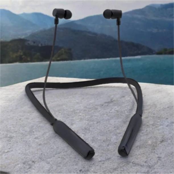 house of common Magnetic Earbud Wireless Neckband, Tuned for Deep Bass Audio_5B Bluetooth & Wired