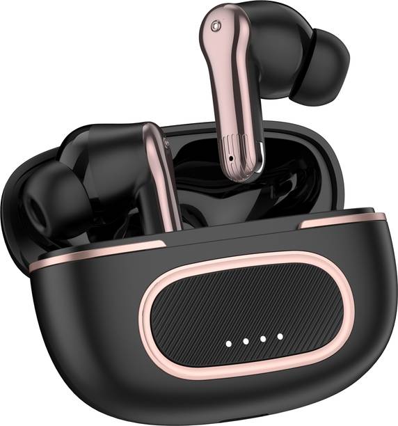 Qeikim J34 True Air buds with ENC Noise, 40Hr Battery & Dynamic Bass Drivers-6 Bluetooth Gaming