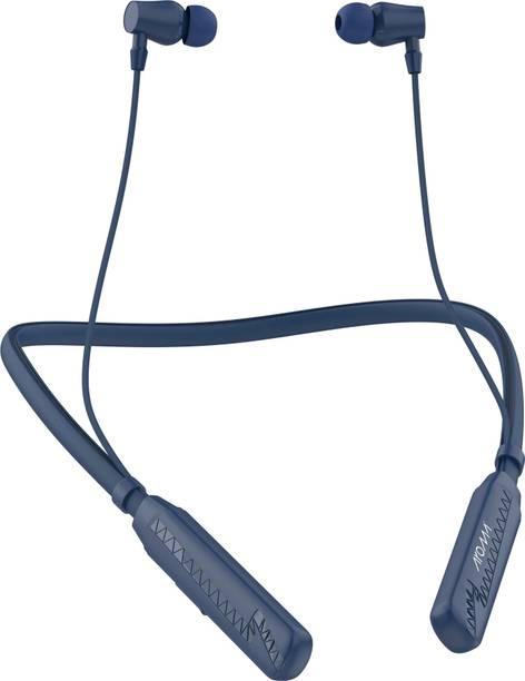 Aroma NB119 Bold Upto 60 Hours Playtime*, Magnetic On/Off, ENC, Voice Changer Neckband Bluetooth