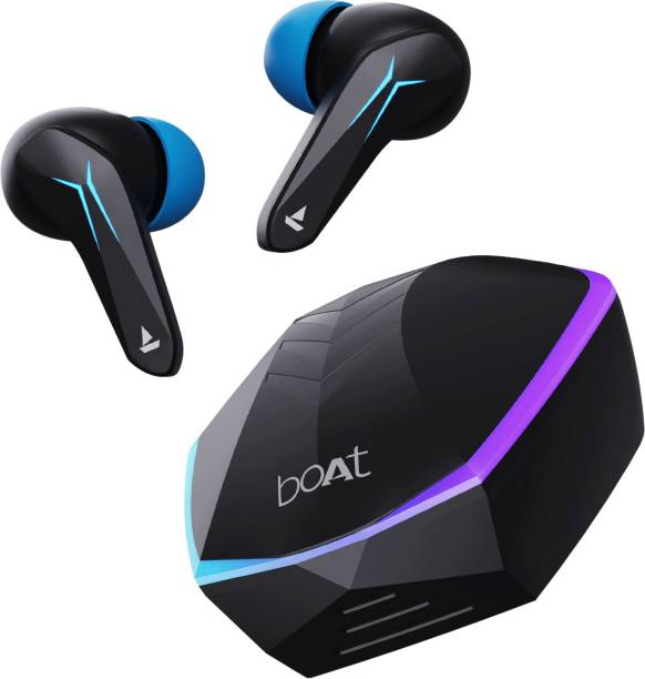 boAt Immortal 121 with Beast Mode(40ms Low Latency),RGB LEDs & 40 Hours Playback Bluetooth Gaming Headset
