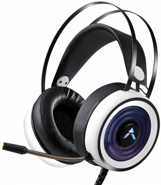 ADCOM Striker USB Headset for Gaming & Work – 50mm Drivers, Omni Mic, Soft Design Wired Gaming