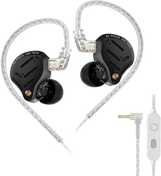 KZ Pisces 10mm + 8mm Dual Dynamic Driver 3.5mm In-Ear Monitor Wired