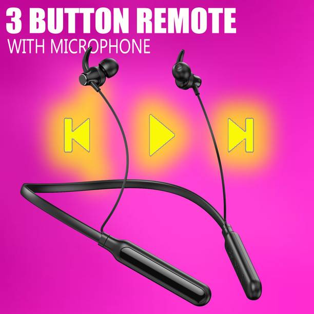 IZWI Bass 60Hr Playtime Waterproof MP3 Running headset Bluetooth