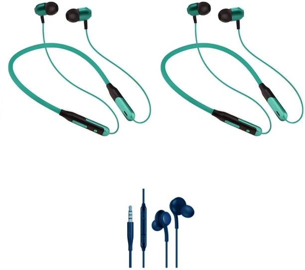 LEVELPLUS Jazz With Akg Neckband Combo 45 Hours Playtime Bluetooth