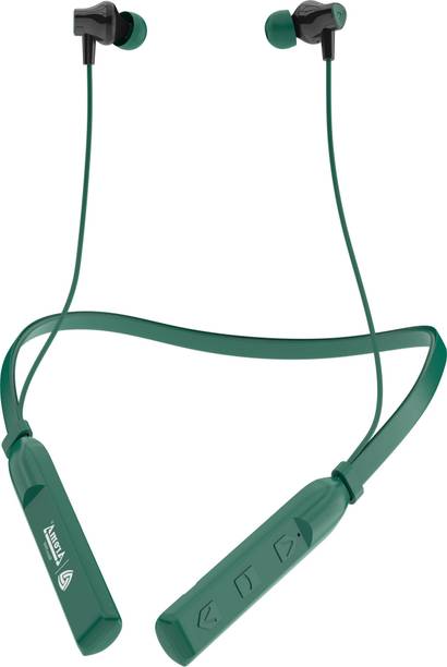 Aroma NB119 Genius Upto 60 Hours Playtime* Dual Pairing Fast Charging Neckband Bluetooth