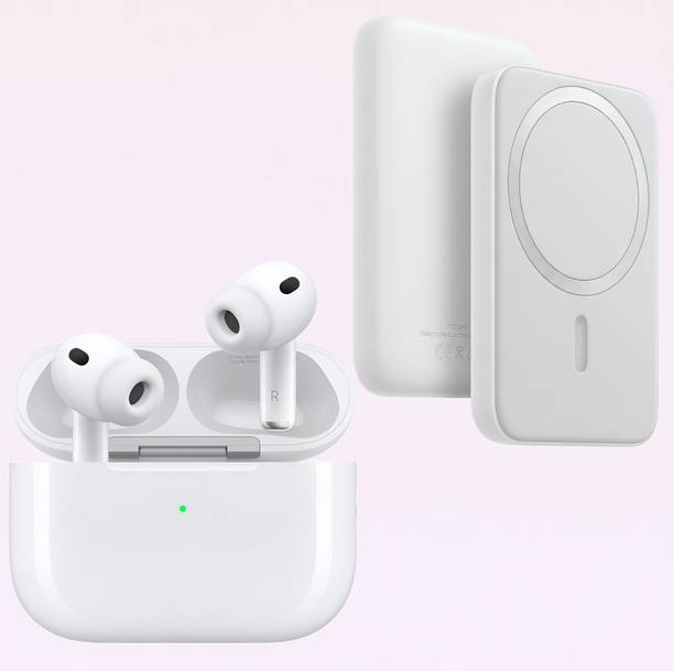 Sanwariya Airpod PRO 2 + Megasafe Power Bank Combo/White.X15 Bluetooth Gaming