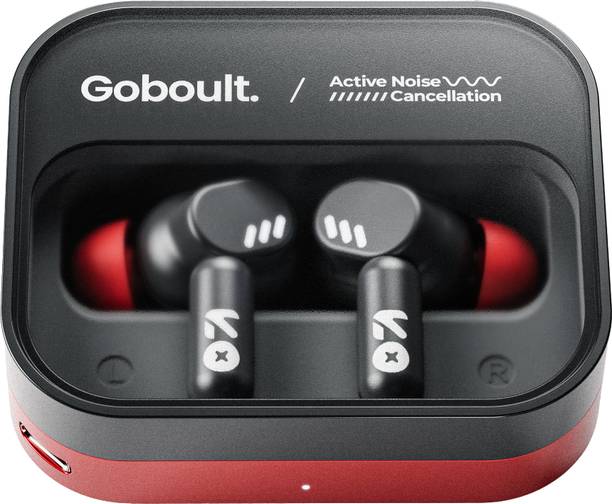 GOBOULT Tenet Pro with ANC, 75H Playtime, 4 Mic ENC, Dual Pairing ,BT 6.0, 13mm Drivers Bluetooth