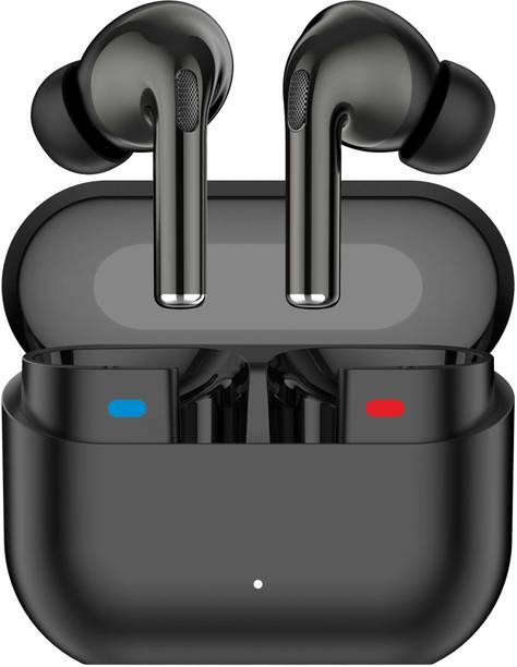 Boom HUNGAMA Airpods wireless| Earbuds with ENC Noise | Playtime 160H | made in india Bluetooth
