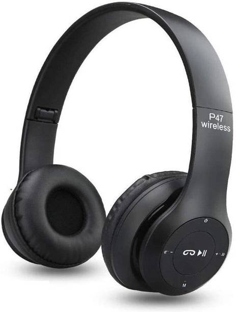 icall BestSound Latest P47 With Mic With 6 Hour Battery Backup Bluetooth