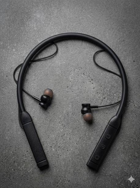 TULUA Long battery life bluetooth earbud neckband best for calling and music Bluetooth