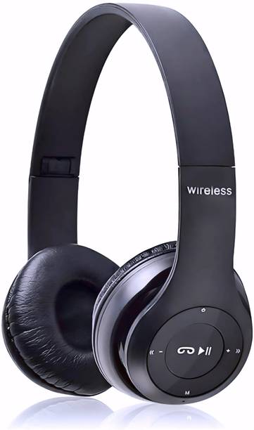 TWS Powerful & Detailed Sound Headphones with Mic & Extended Battery_BF Bluetooth & Wired