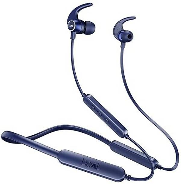 boAt Rockerz 255 Pro+, 60H Battery, ASAP Charge, Stream Ad Free Music via App Support Bluetooth