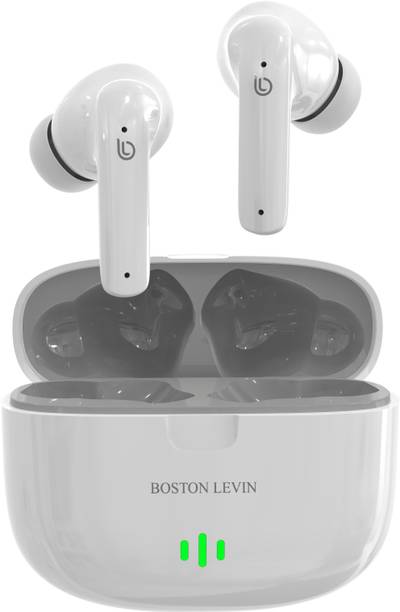 Boston Levin ,TWS,BT5.3,Type-C Charge,IPX5,13mm Drivers,Playtime32H,50MS Low Latancy Bluetooth