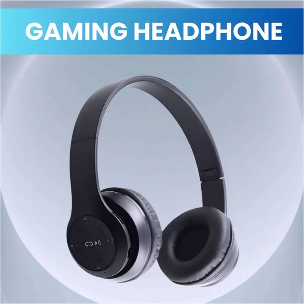 house of common Comfortable Headphones with Excellent Sound, Mic & Long Playtime_GU Bluetooth & Wired