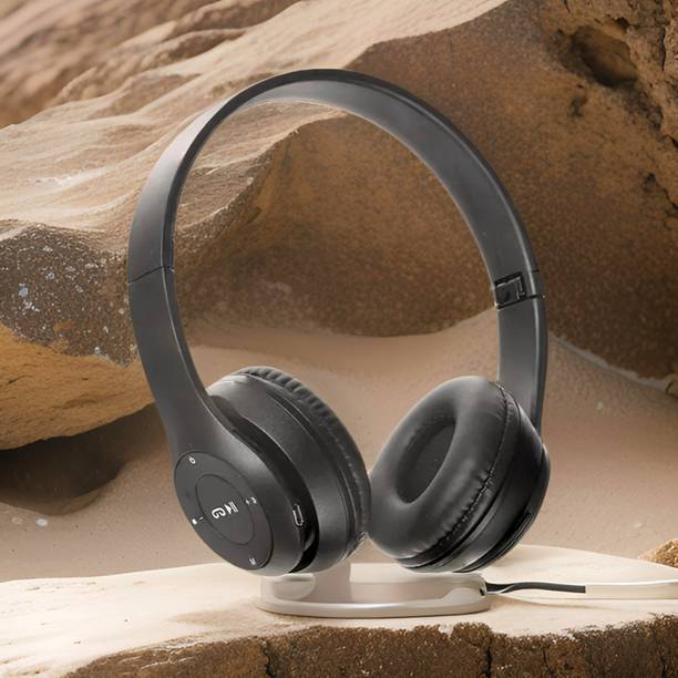 GUGGU P47(Bluetooth Headphone)Stylish Wireless(Foldable Headset)with Bluetooth5.0TA180 Bluetooth