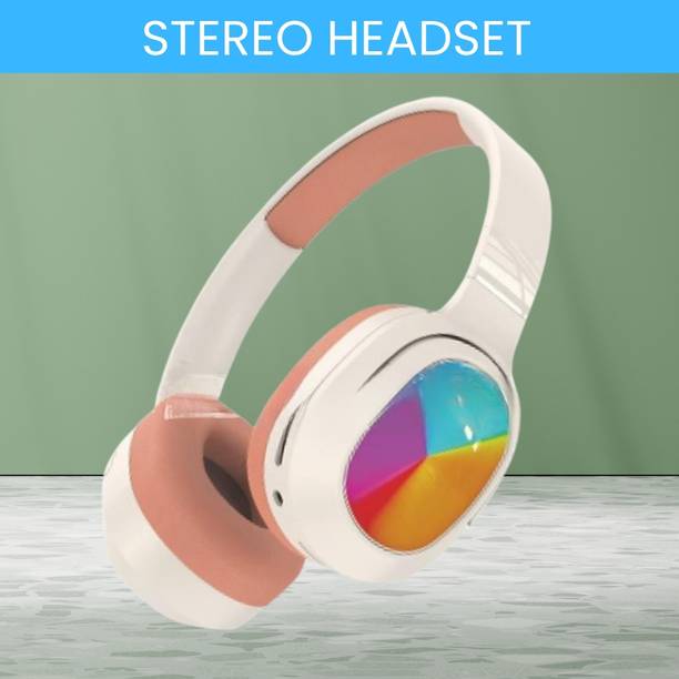 SYARA RGB Wireless Gaming Headset With Active Noise Cancellation, Foldable DesignRV44 Bluetooth