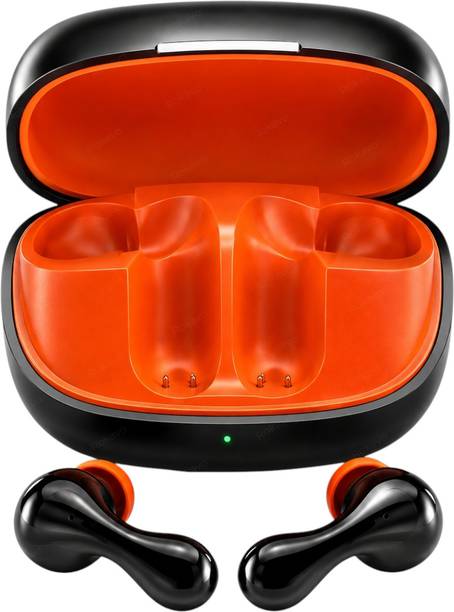 ROKAVO Tws wave Buds Pro Earbuds,Clear Sound Deep Bass,ENC Mic Clear Audio 48hr Bluetooth