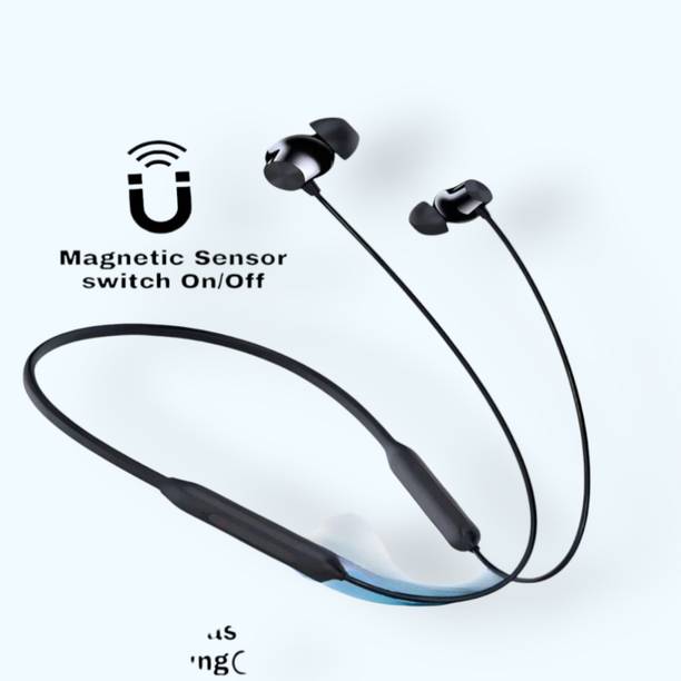 house of common Fast Charge Bass Neckband - Quick Charging, Wireless, Great Sound_KK Bluetooth & Wired