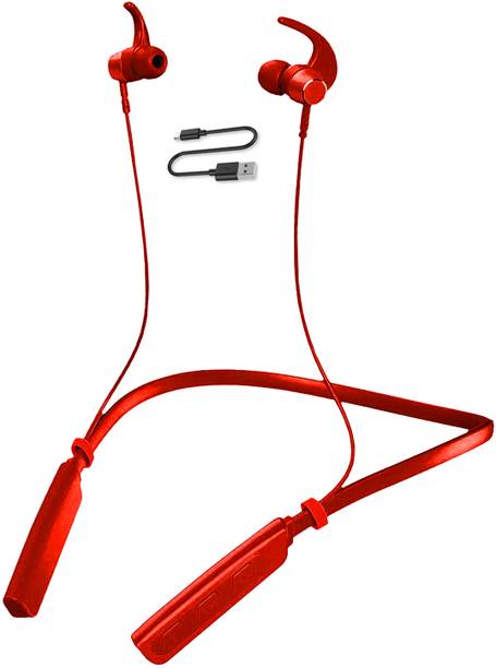 XEWISS Behind The Neck Bluetooth Neckband Flexible for Sports, Running, Gym, Cycling Bluetooth Gaming
