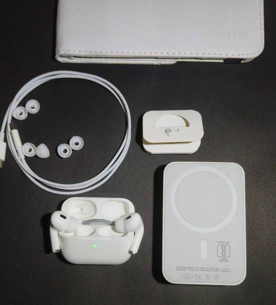 PARVATIDESIGNSS Airpods Pro 2 & 10000 mAh Magsafe Magnetic Power Bank Wired