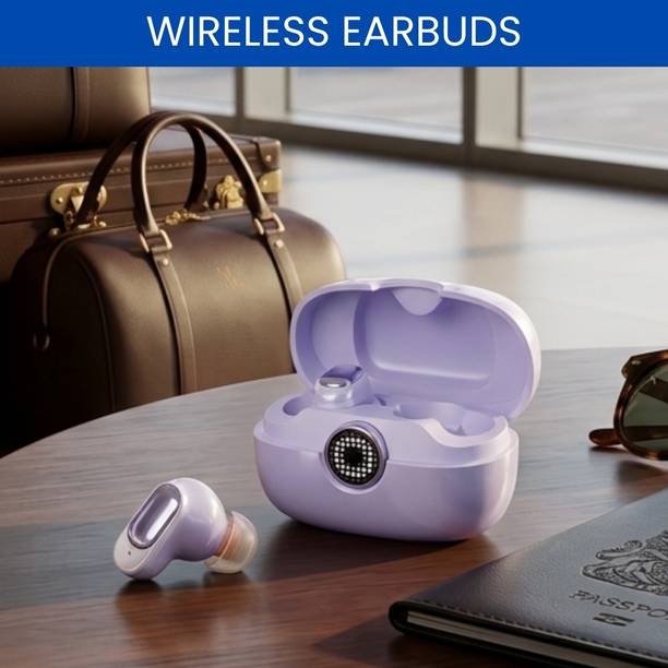 SACRO Wireless TWS Earbuds With ENC Noise Cancellation Technology & Hi-Fi AudioWO202 Bluetooth