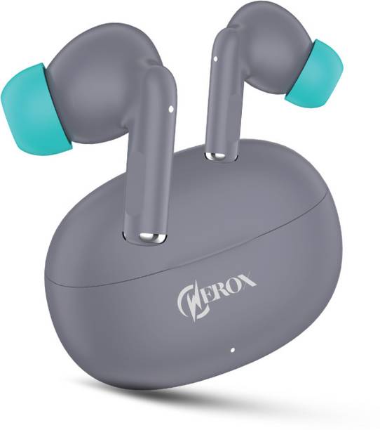 WEROX Wireless Earbuds with 120H of Playtime, Quad Mic with ENC,11Mm Driver, BT V5.3 Bluetooth Gaming